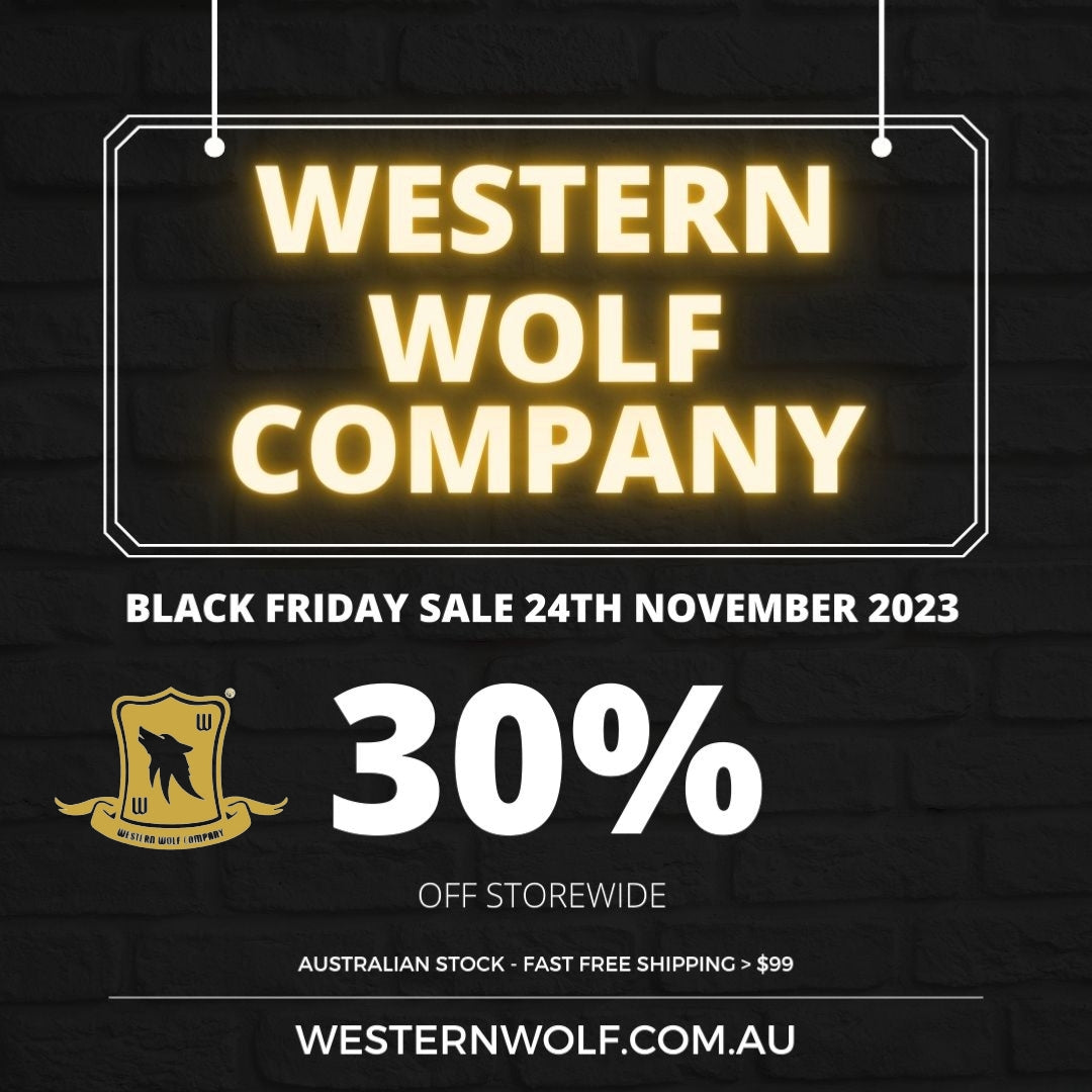 Black Friday Giveaway Western Wolf Company